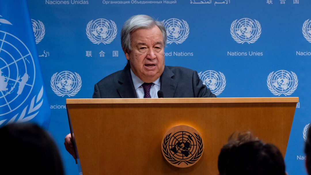 UN Chief Calls for Humanitarian Aid Access to Gaza Amid Rising Death Toll